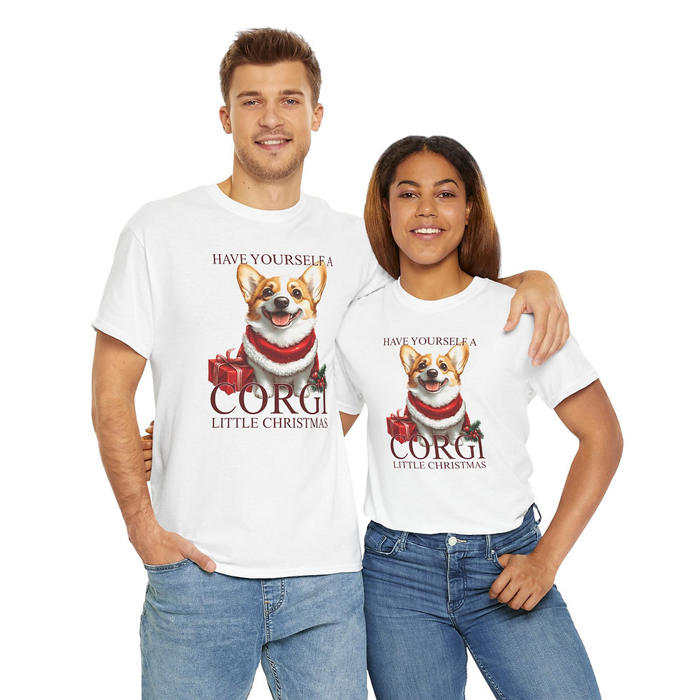 Thumbnail: Have yourself a corgi little Christmas t-shirt, Corgi Mom t-shirt