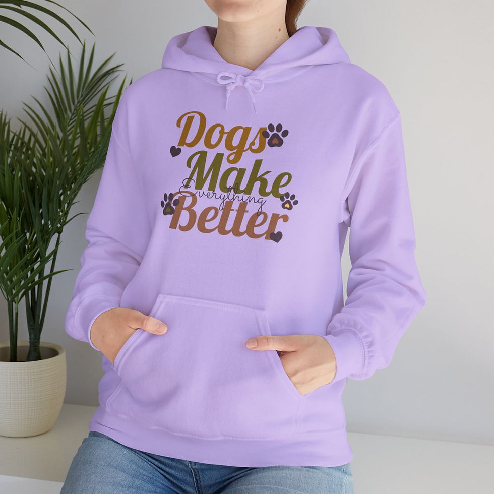Thumbnail: Dogs make everything better hoodie