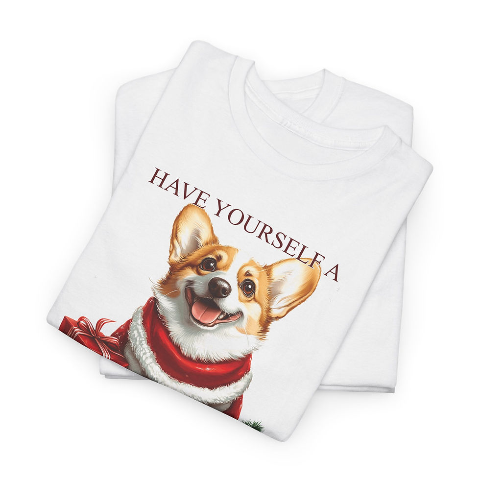 Thumbnail: Have yourself a corgi little Christmas t-shirt, Corgi Mom t-shirt