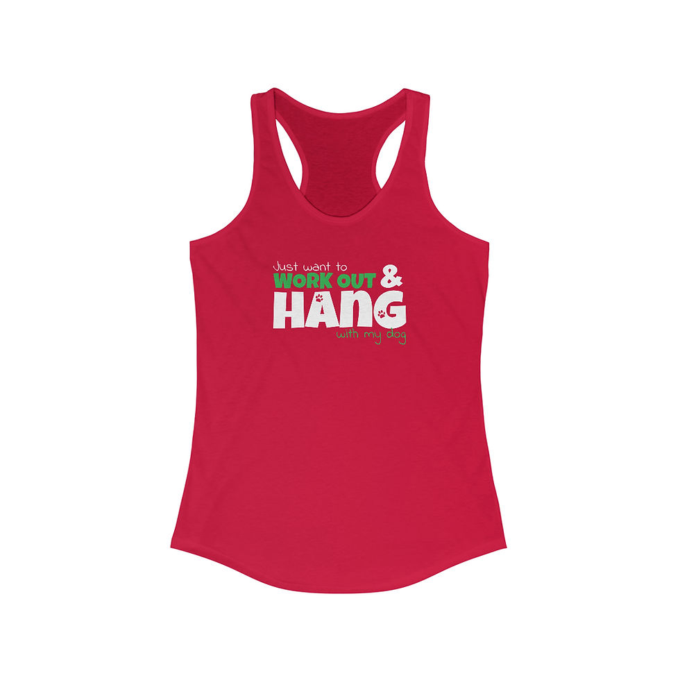 Thumbnail: I just want to work out & hang with my dog