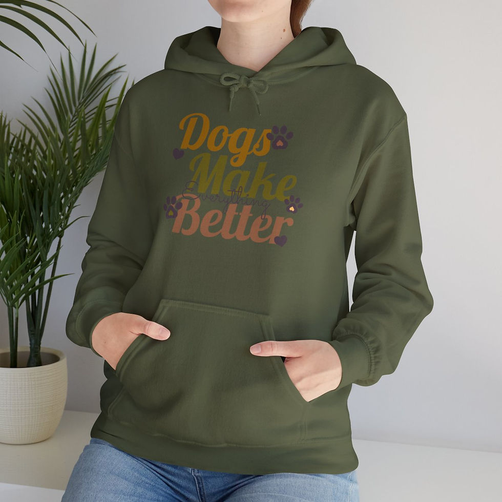 Thumbnail: Dogs make everything better hoodie