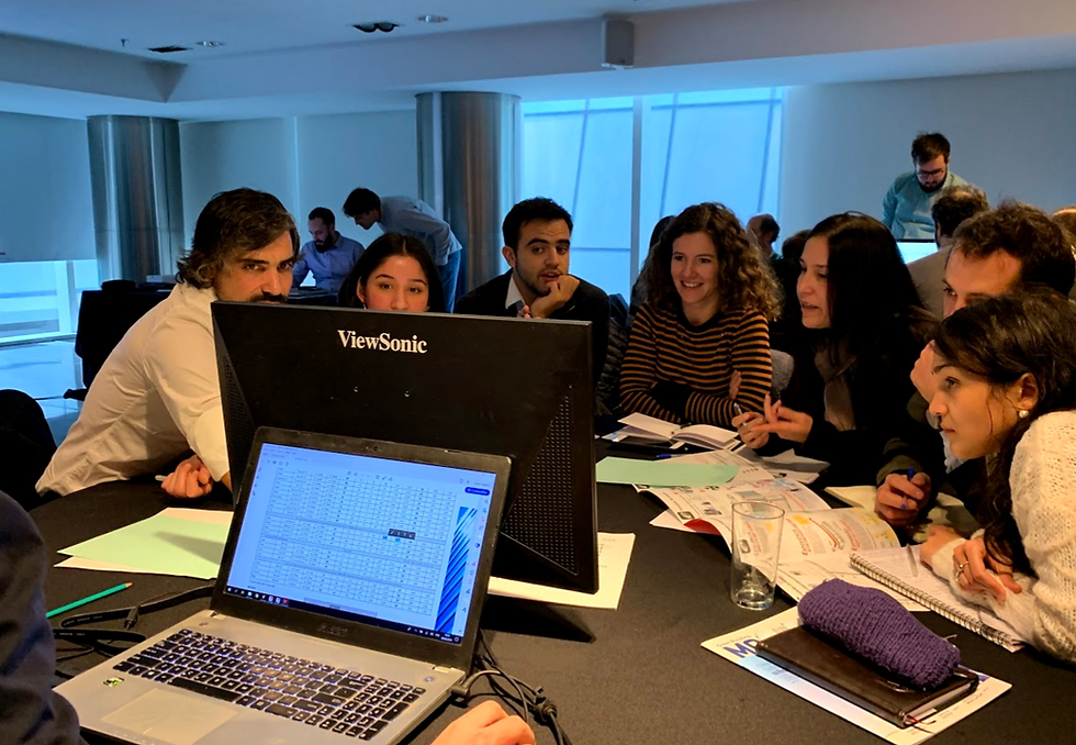 Grupo verde del "workshop" de eficiencia energética