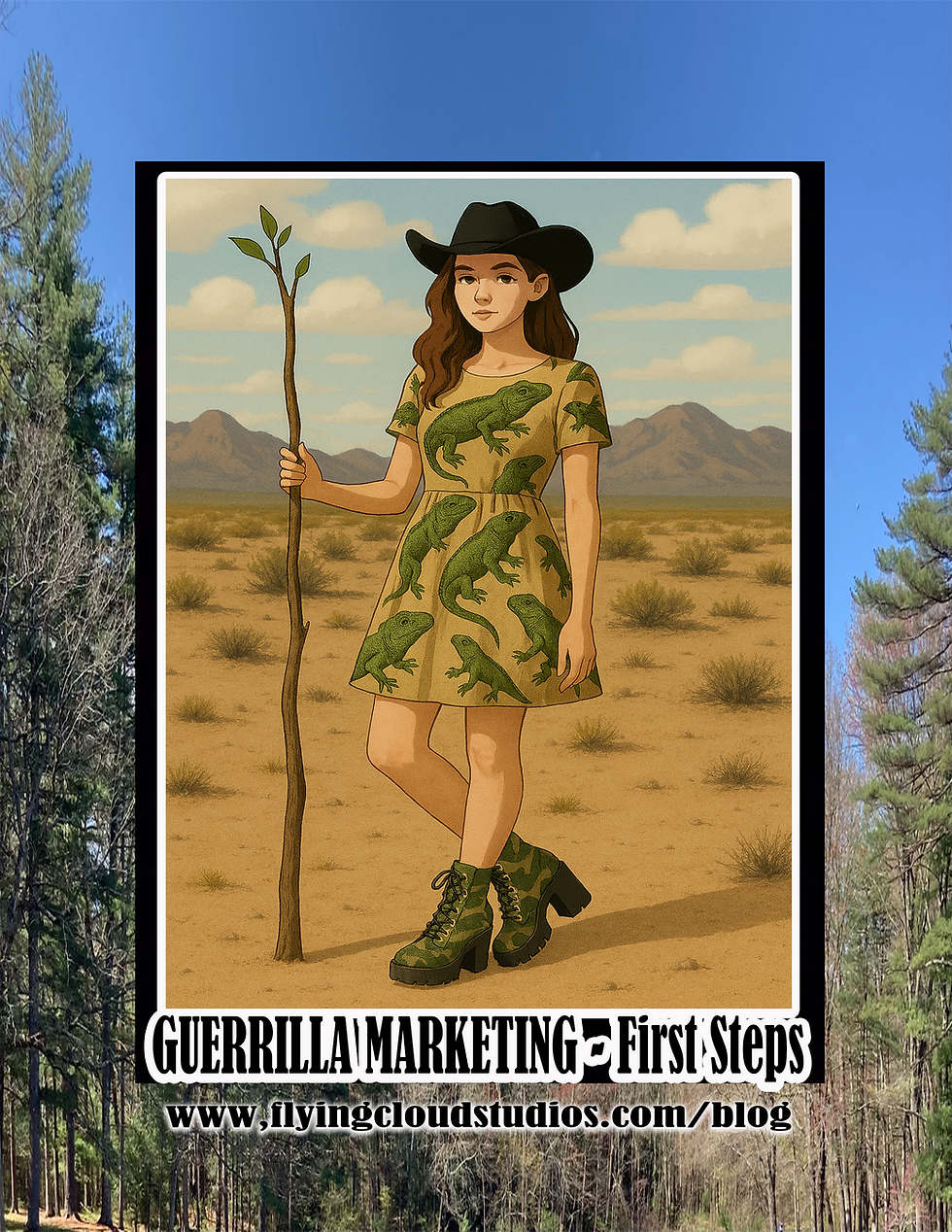 GUERRILLA MARKETING - FIRST STEPS         