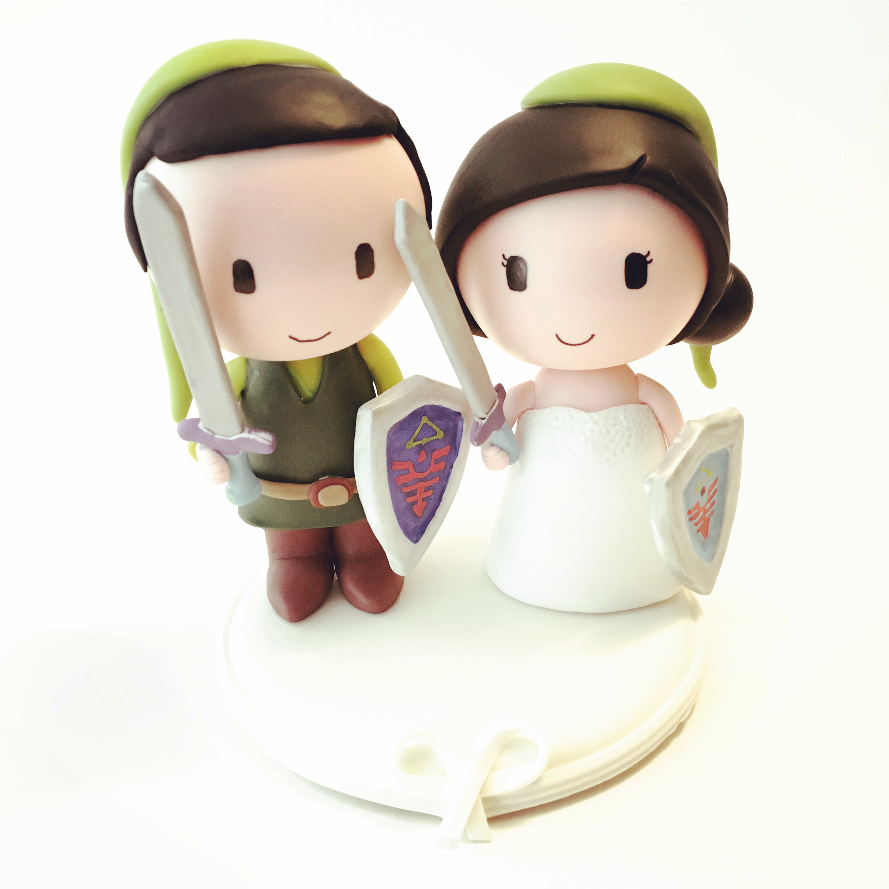 wedding cake topper zelda legend 2