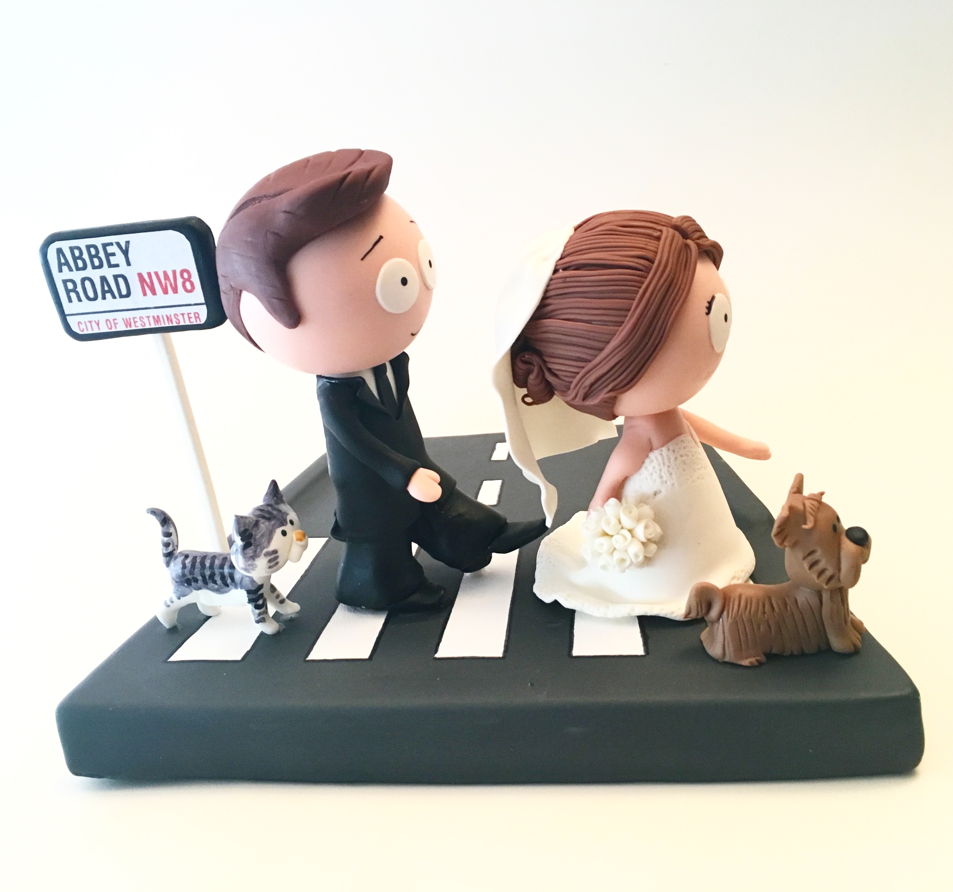 wedding cake topper southstyle abbey