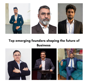 Top emerging founders shaping the future of Business