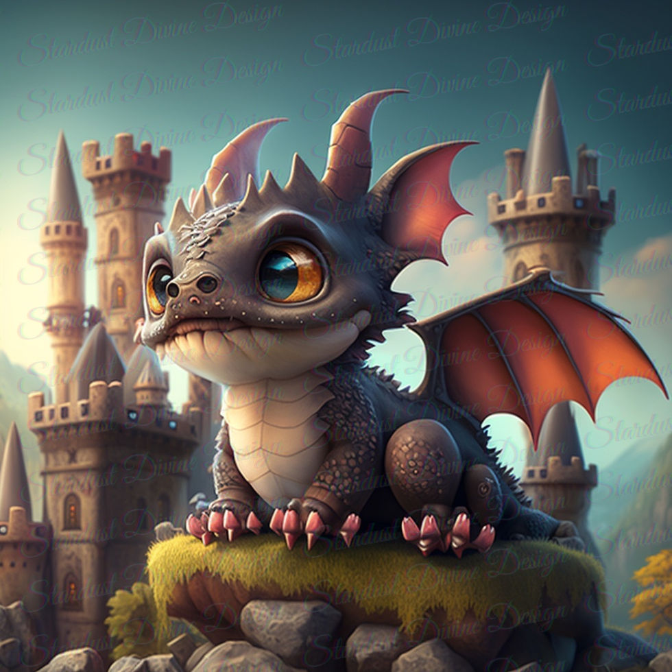 baby dragon chunk at castle
