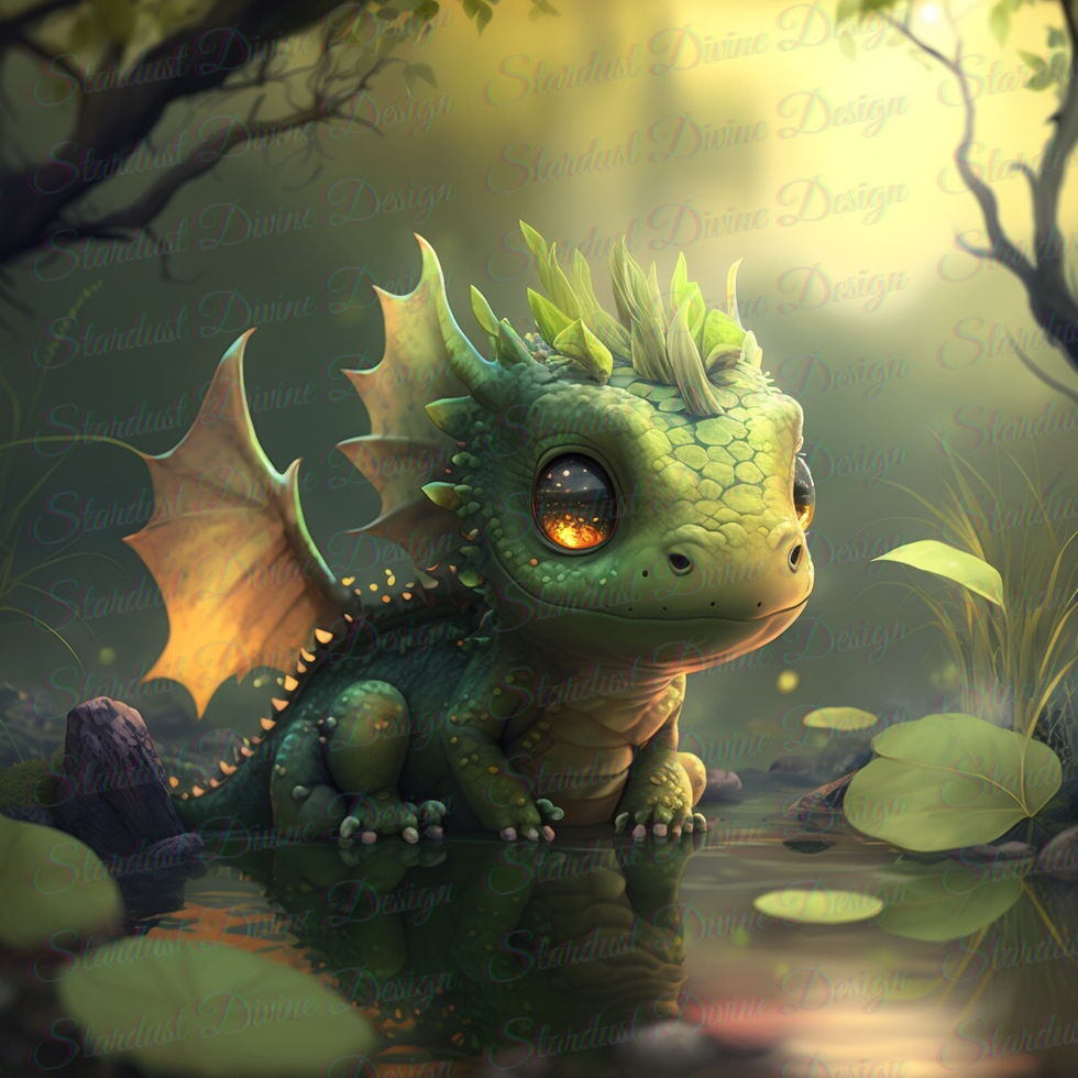 baby green dragon