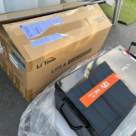 鉛バッテリーからリチウムバッテリーに交換