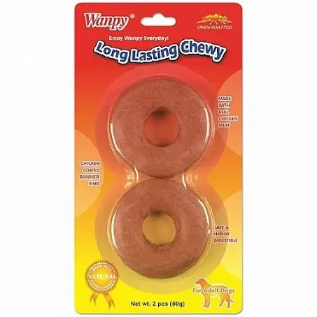 Wimpy Long Lasting Chewy dog treats, two in package, VetAmin Shop