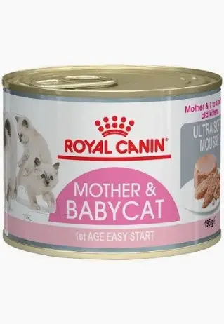 Royal Canin Mother & Babycat cat food for kitten and mother, 1st age easy start.