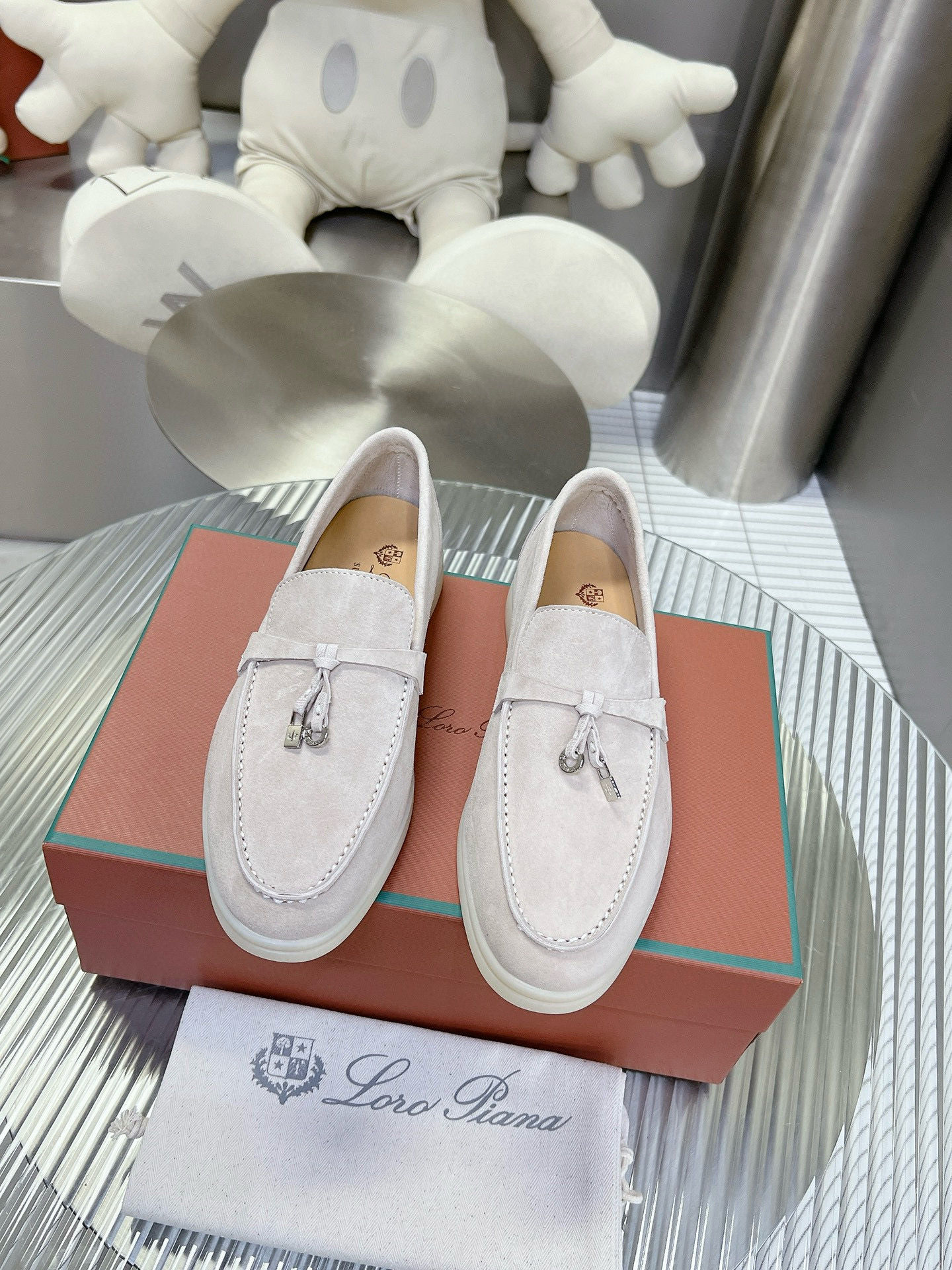 Loro Piana loafers suede 