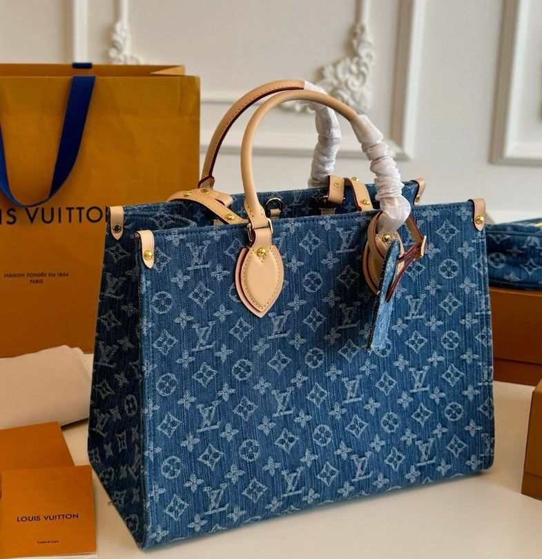LV Denim On The Go