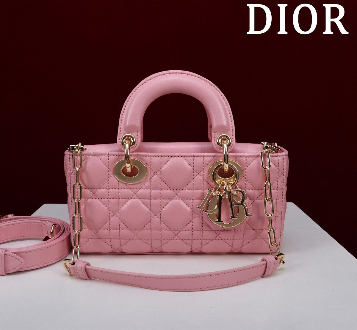 Geanta Lady Dior roz