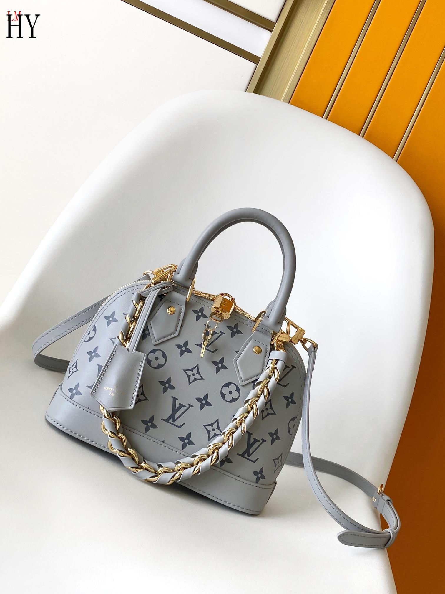 Louis Vuitton grey bag