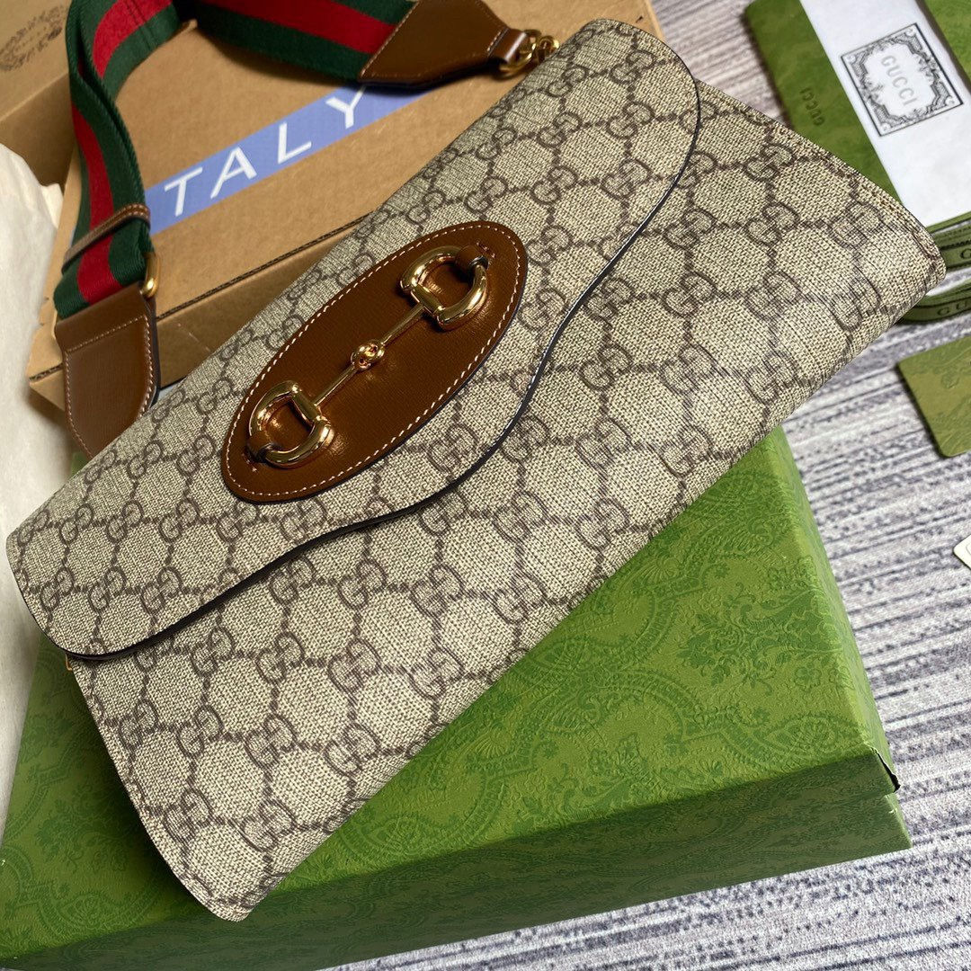 Gucci horsebit clutch 