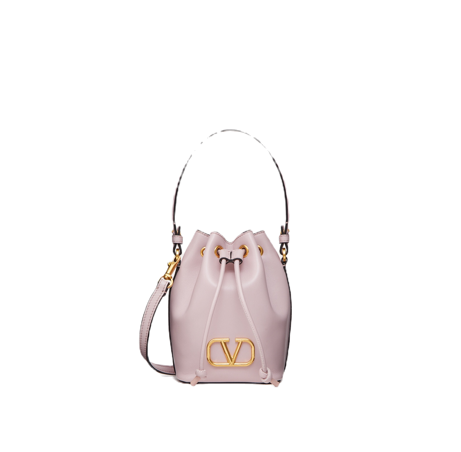 Valentino Garavani pink logo bag