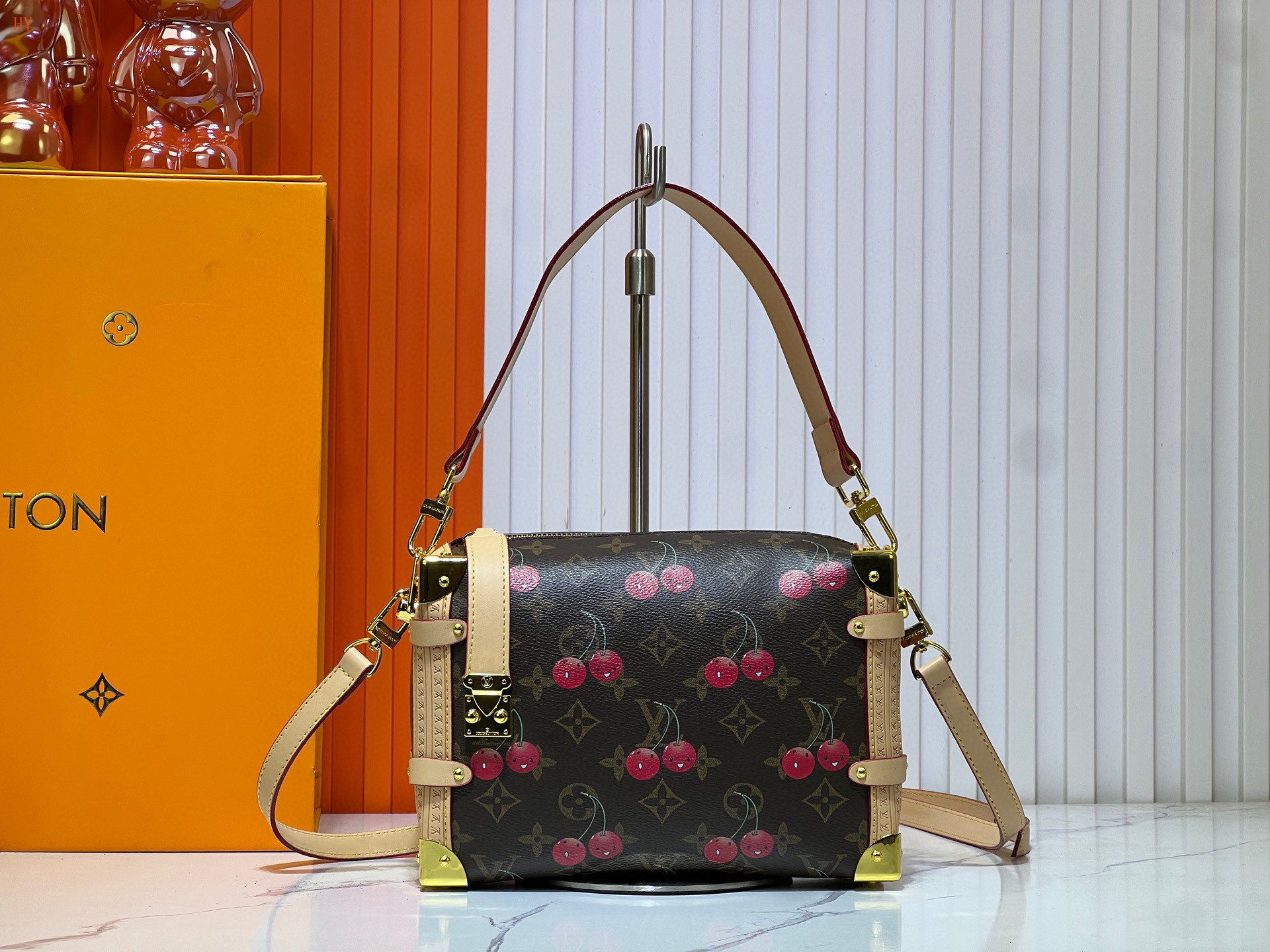 Louis Vuitton bag cherry