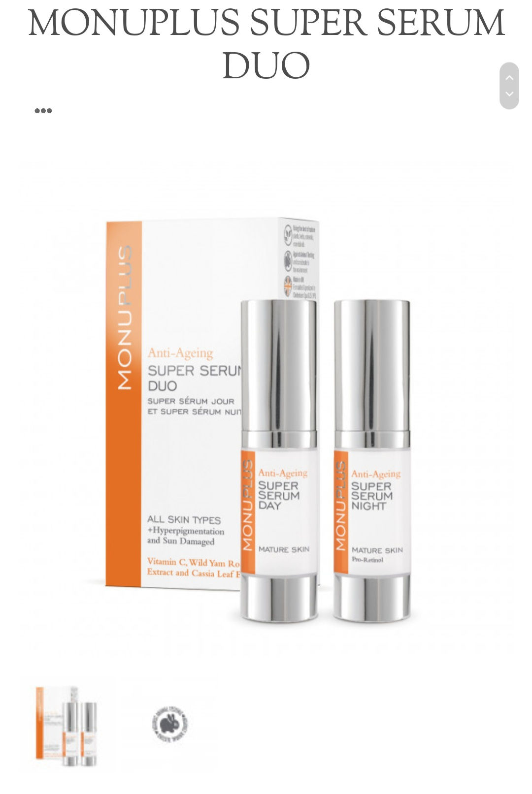 Super Serum Duo pk2
