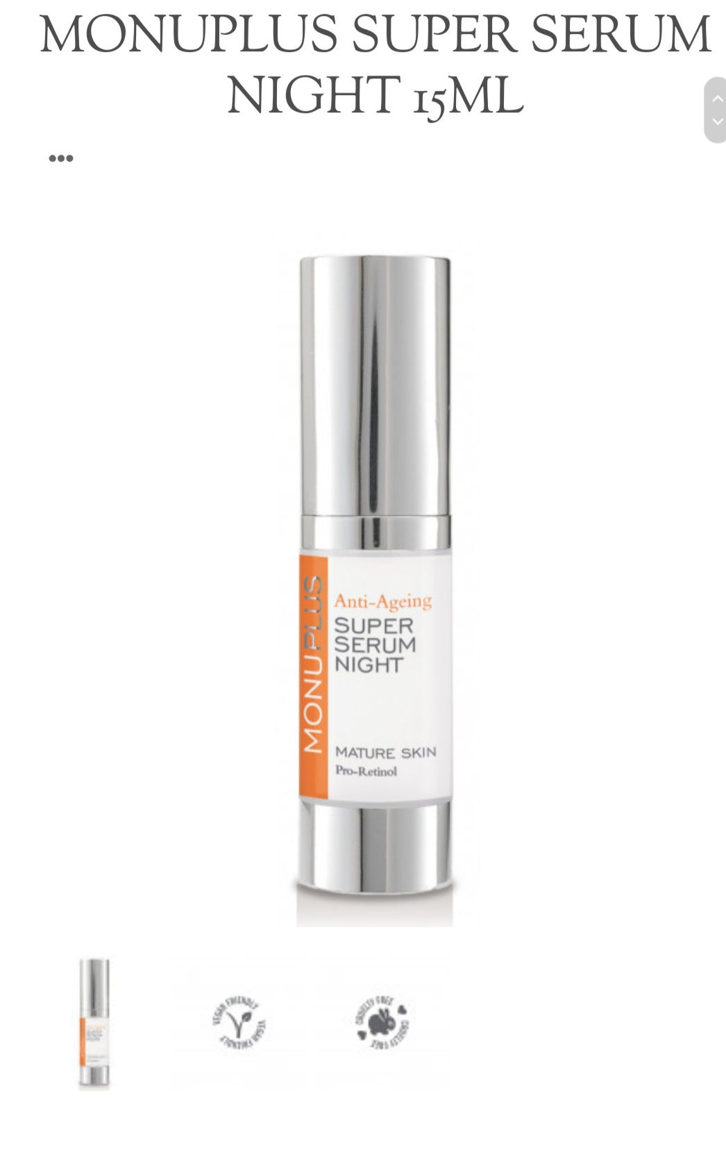 Super Serum Night 15ml