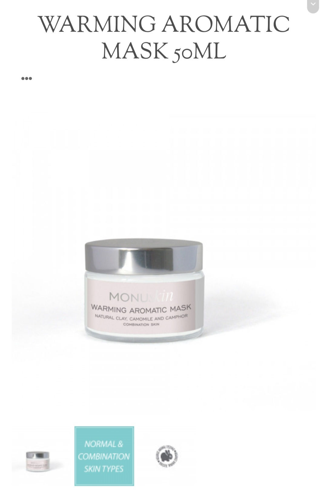 Aromatic Mask 50ml