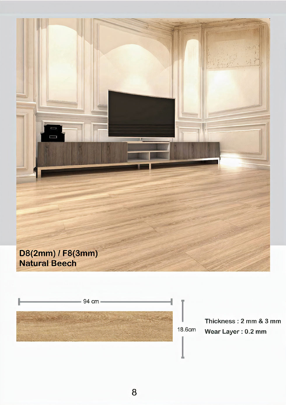 Thumbnail: Luxury Vinyl Floor 3mm