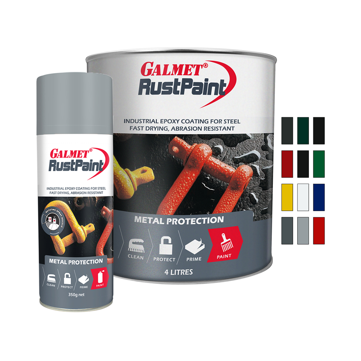 Galmet RustPaint Golden Yellow