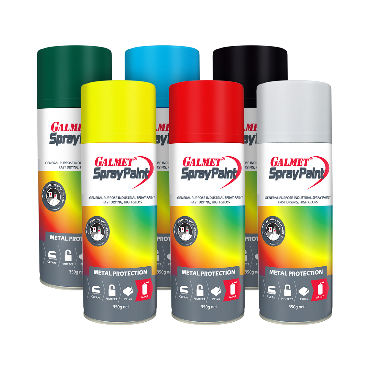 Galmet Spraypaint Brunswick Green Aerosol