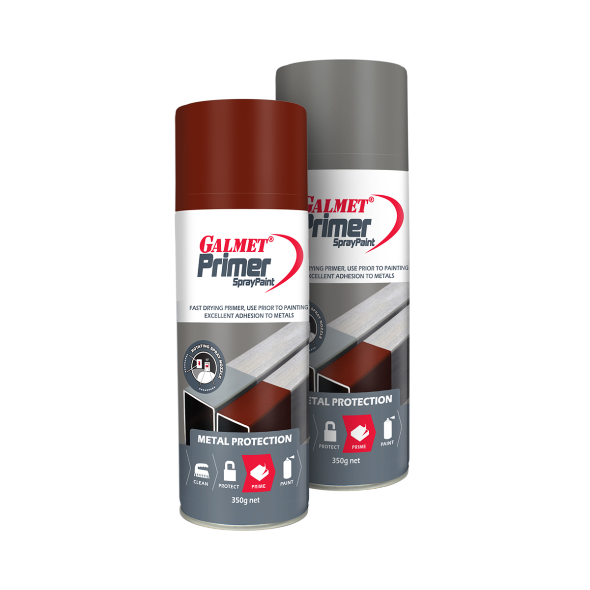 Galmet Spray Primer Aerosol Grey
