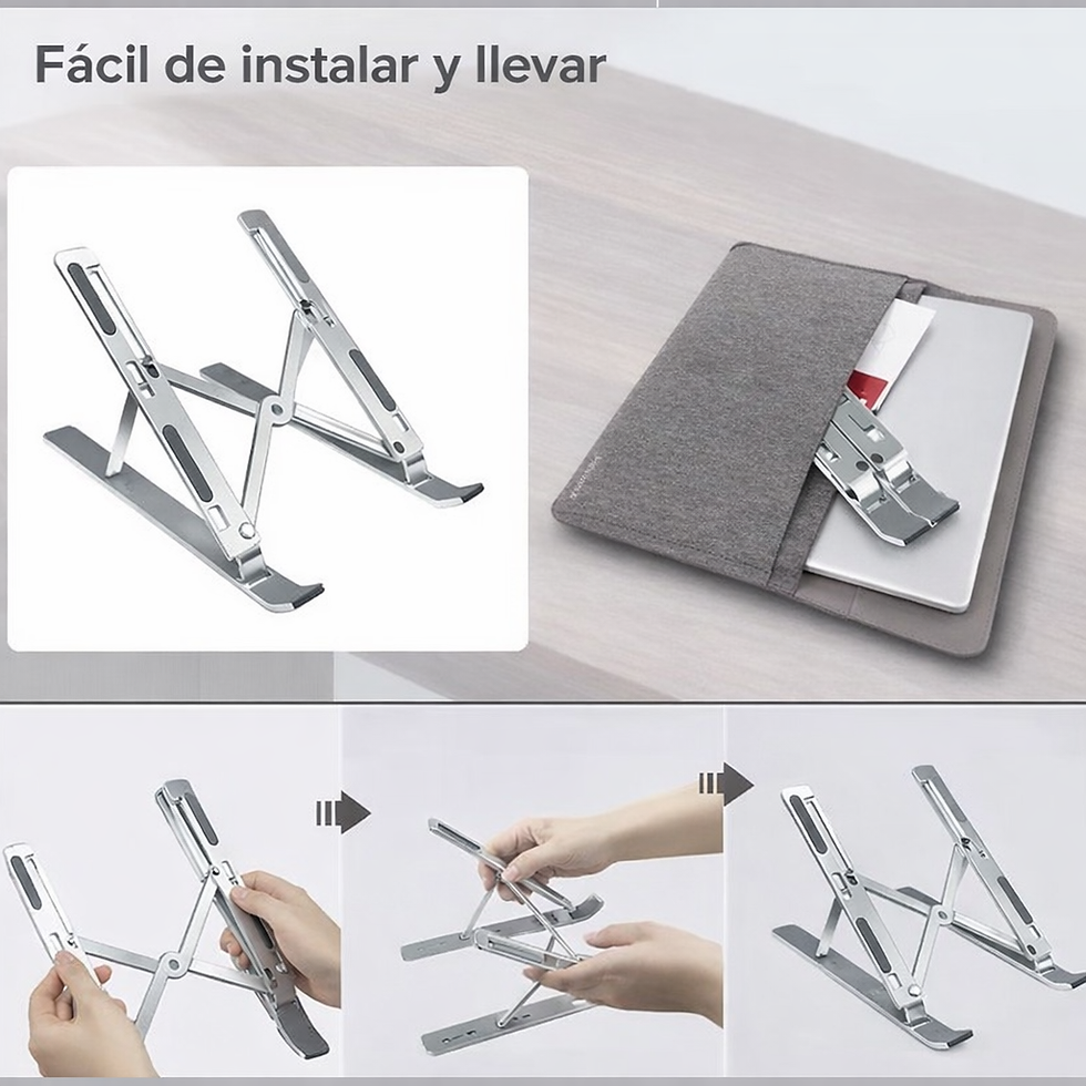 Miniatura: SOPORTE ALUMINIO SH-LSPS PLEGABLE Y AJUSTABLE