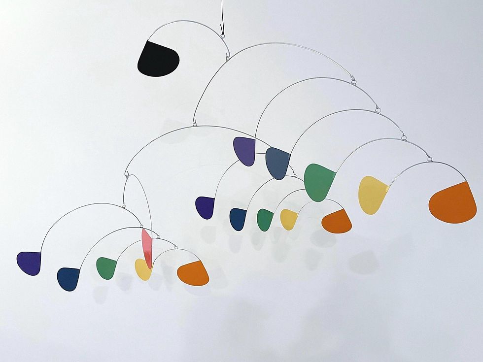 Thumbnail: Mobile | Hanging Mobile | Multi-Color Mobile | Primary Colors | Extra Large