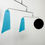 Thumbnail: Mobile | hanging mobile | teal mobile | banner mobile |  mid century modern
