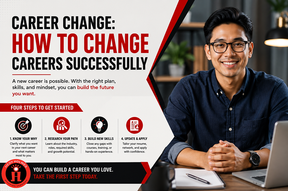 Career Change: How to Change Careers Successfully