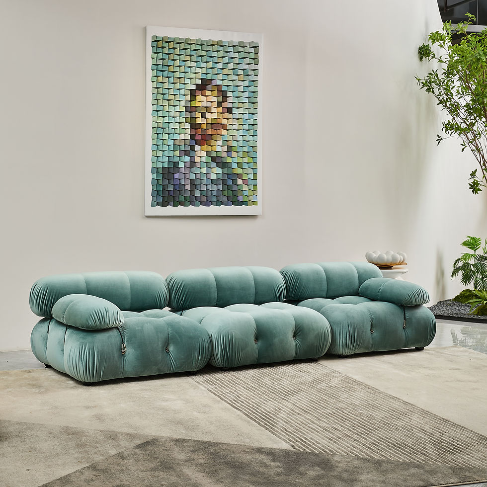 Thumbnail: Leeven Upholstered 114'' Sofa