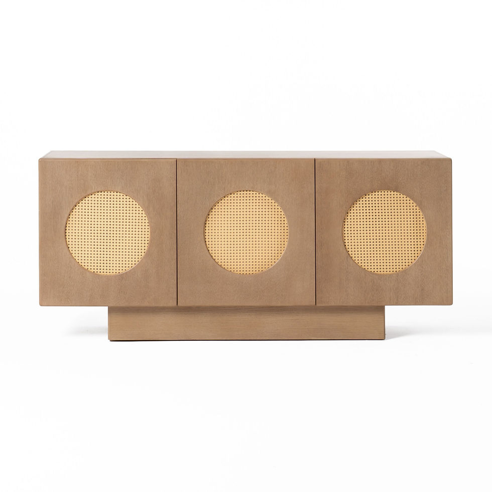 Thumbnail: Nova Domus Oshana - Modern White Oak Buffet