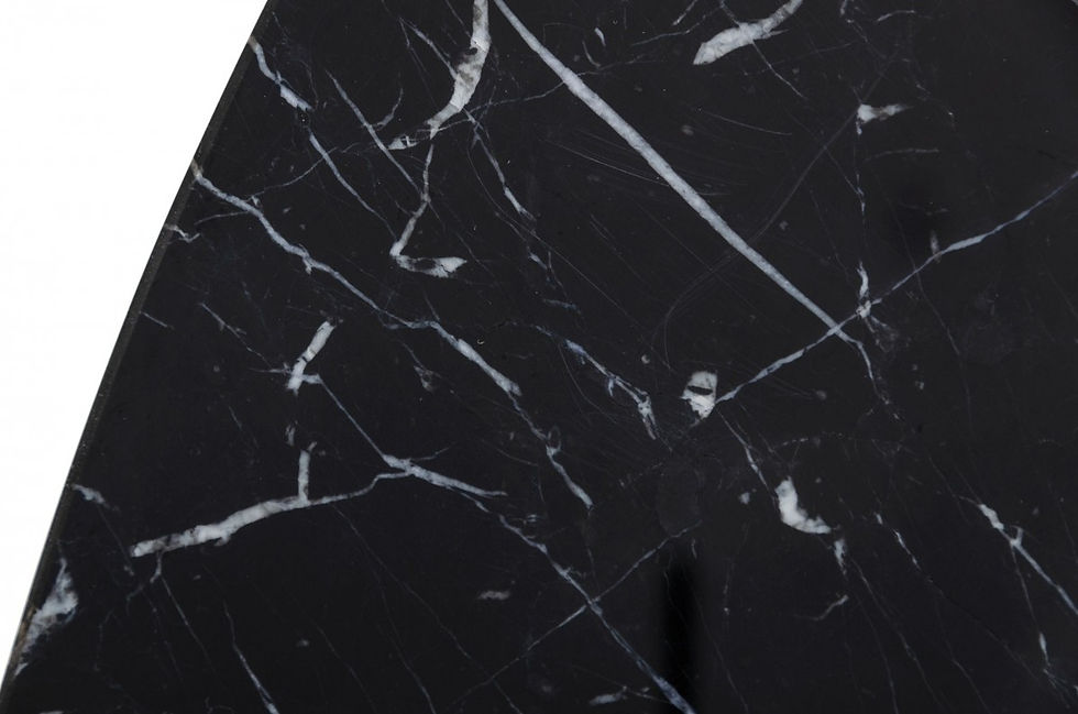 Thumbnail: Modrest Kowal - Glam Black Marble Dining Table
