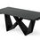 Thumbnail: Modrest Fritz - Modern Black Ceramic Dining Table