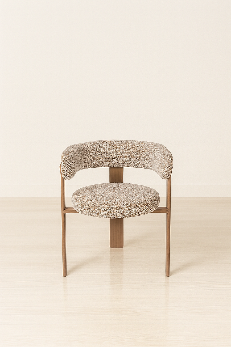 Thumbnail: Rove 2PC Wood-look Metal Frame Dining Chairs