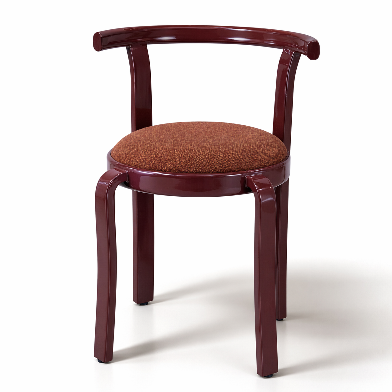 Dopamine Dining Chair 2Pc Set With Glossy Frame