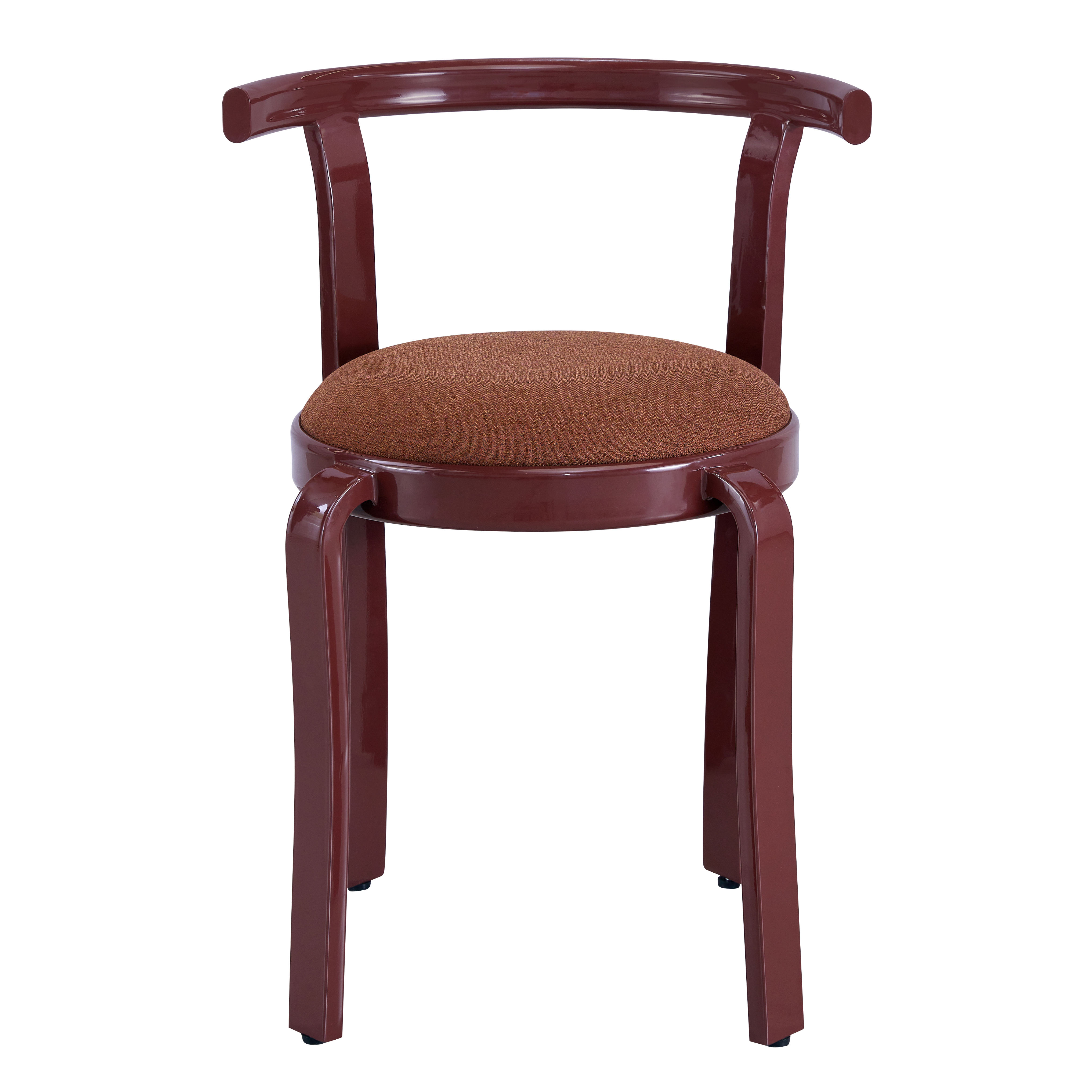Dopamine Dining Chair 2Pc Set With Glossy Frame