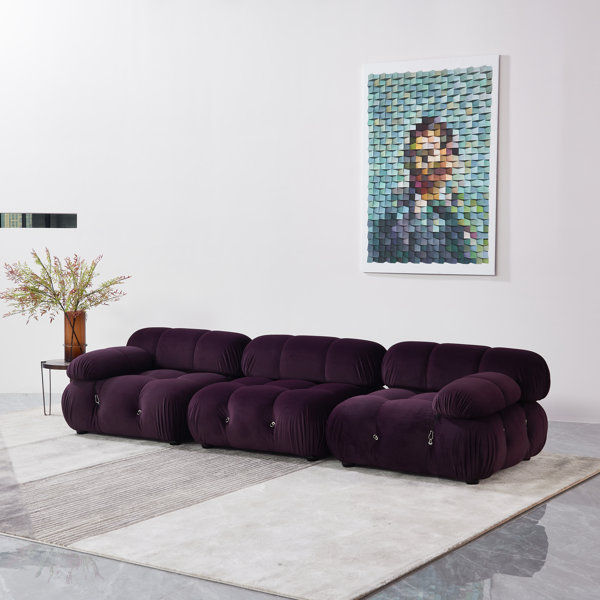 Thumbnail: Leeven Upholstered 76'' Loveseat