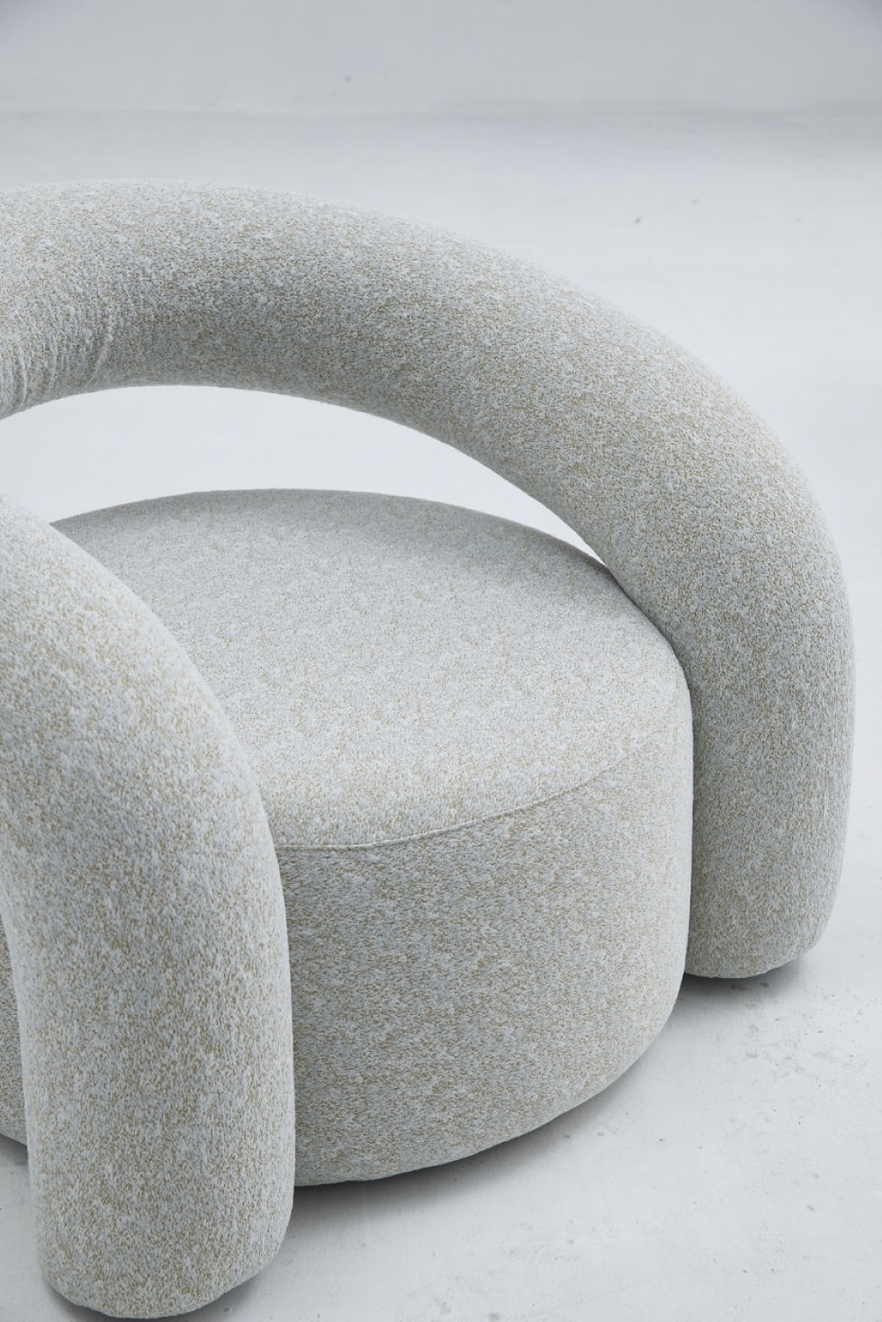 Thumbnail: Mogg 3d Fabric Accent Chair