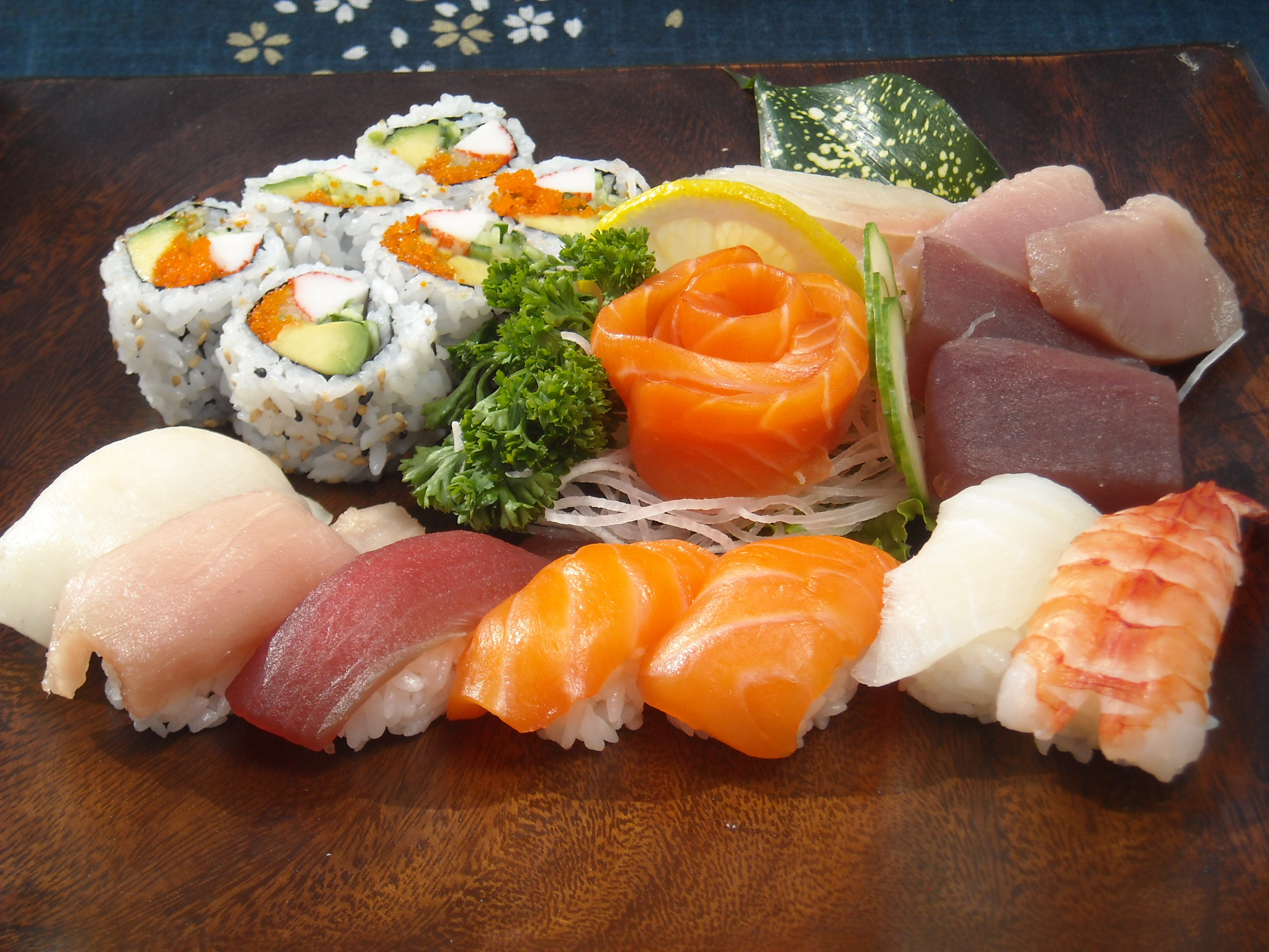 Arranged Food and Objects