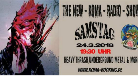Tonight BMG will be played at the Koma Radio Show!