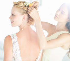 Wedding Bride hair. Santa Monica Beauty and Hair Salon