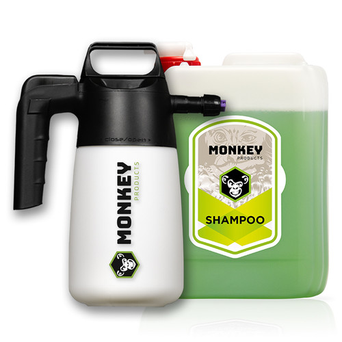 Monkey super FOAM + 5L Shampoo Jrs Racing