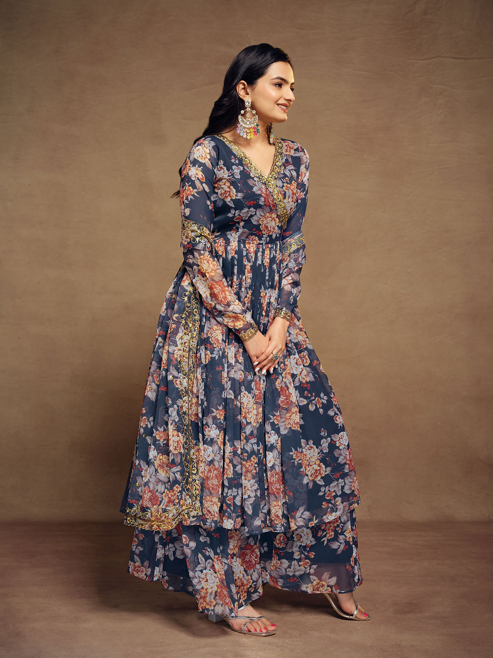 Thumbnail: Readymade Designer Dress For Women With Bottom