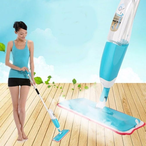 Thumbnail: 3Pcs Reusable Microfiber Spray Mop with Replacement Head Pads(Multi Color)