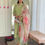 Thumbnail: Women’s Readymade Rayon Salwar Suit Set & Dupatta (Pista)