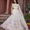 Thumbnail: Women's Designer Heavy Embroidered Net Lehenga Choli Set (Off White)